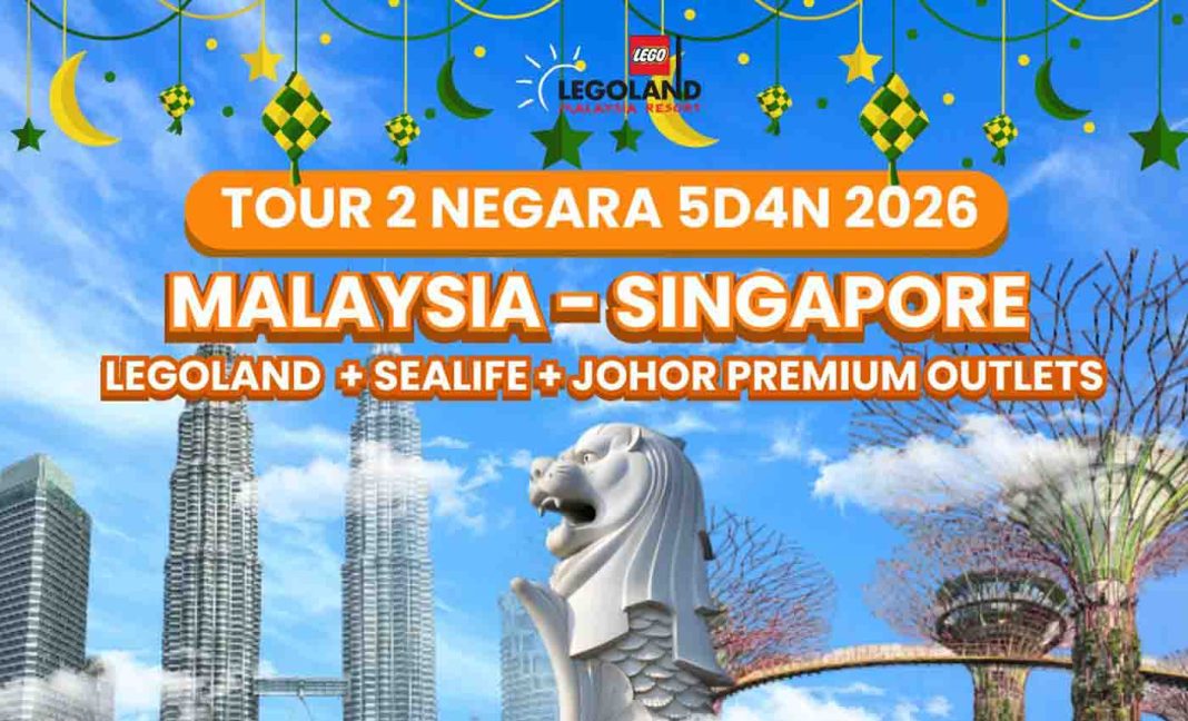 5D3N Malaysia - Singapore Tour + Legoland Theme Park